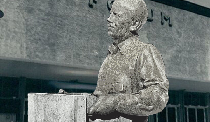 Holger Danske Monument taler ved indvielsen